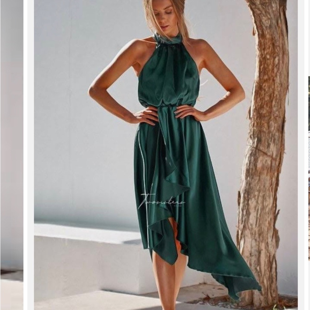 Green dress size 6